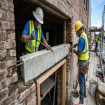 concrete lintel installation & repair