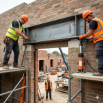 doorway lintel installation