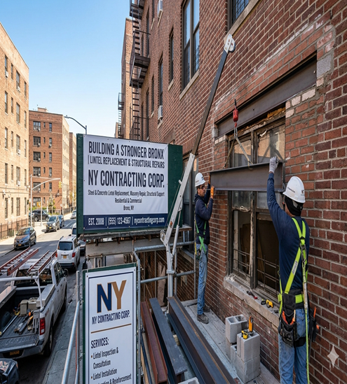 lintel contractor in bronx